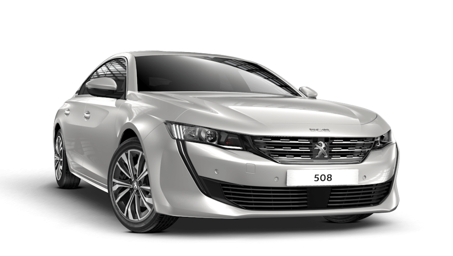 Pearlescent White Peugeot 508 Fastback