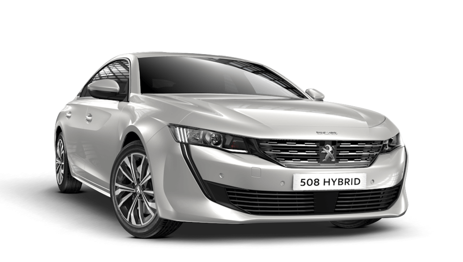 Pearlescent White Peugeot 508 Hybrid