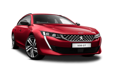 Ultimate Red Peugeot 508 SW