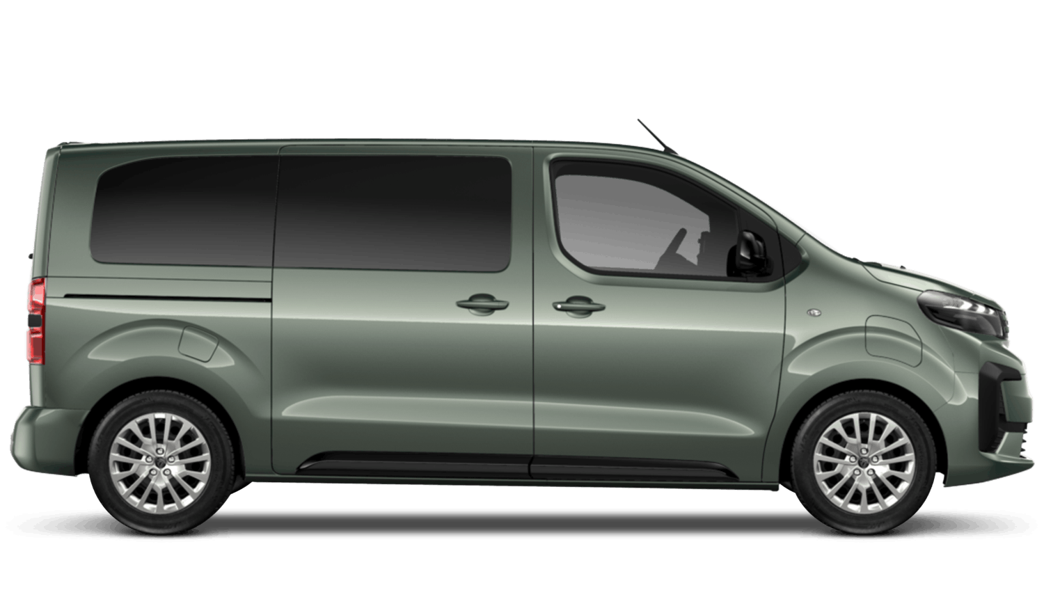 All Terrain Green (Metallic) New Peugeot E-Traveller