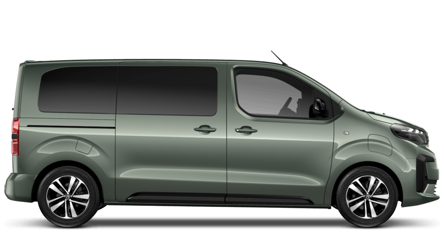 All Terrain Green (Metallic) New Peugeot E-Traveller