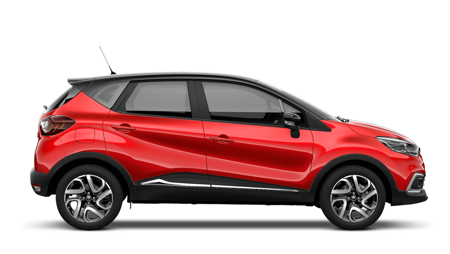 Flame Red with Diamond Black roof Renault CAPTUR