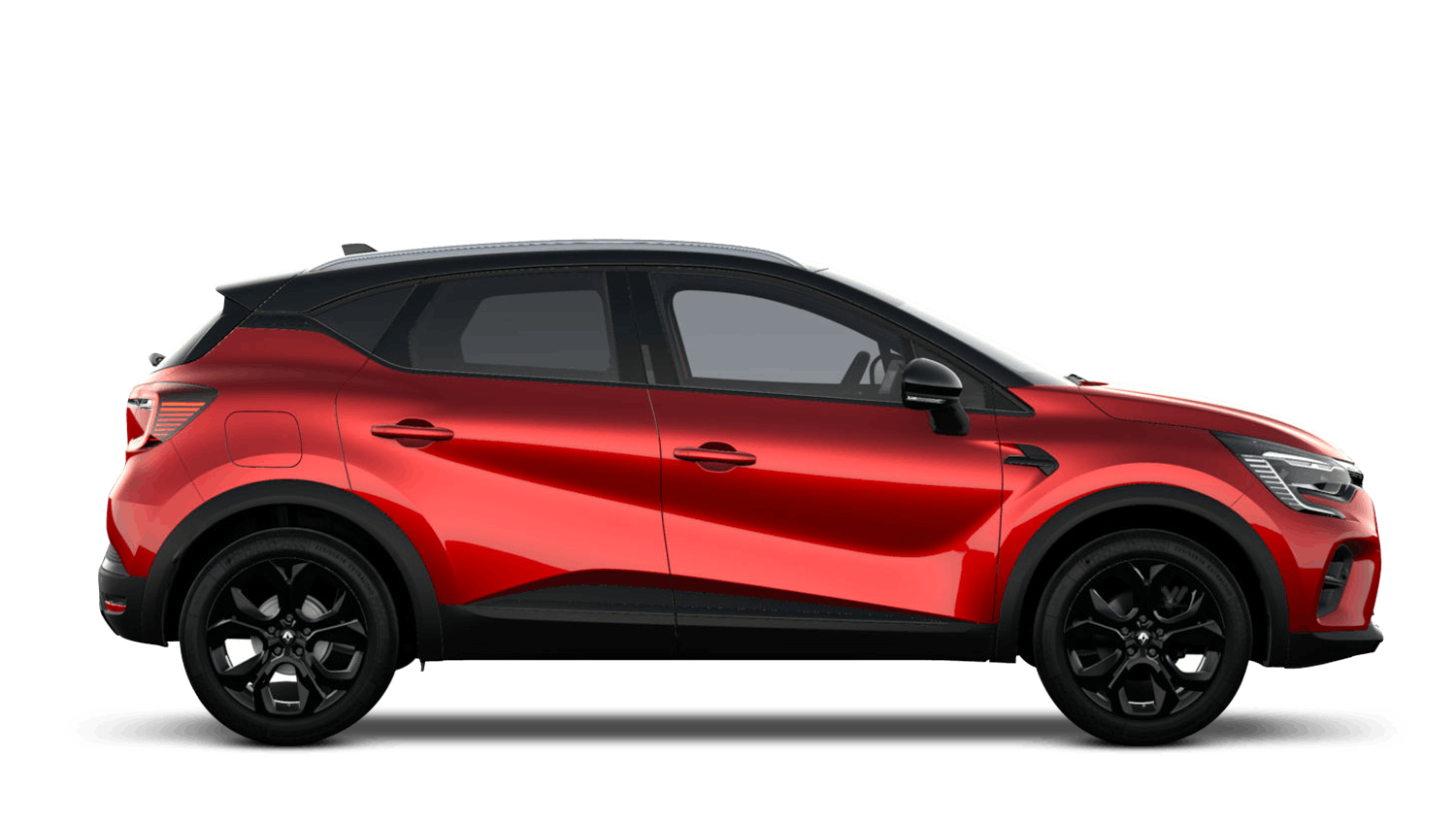 Flame Red with Diamond Black Roof Renault CAPTUR