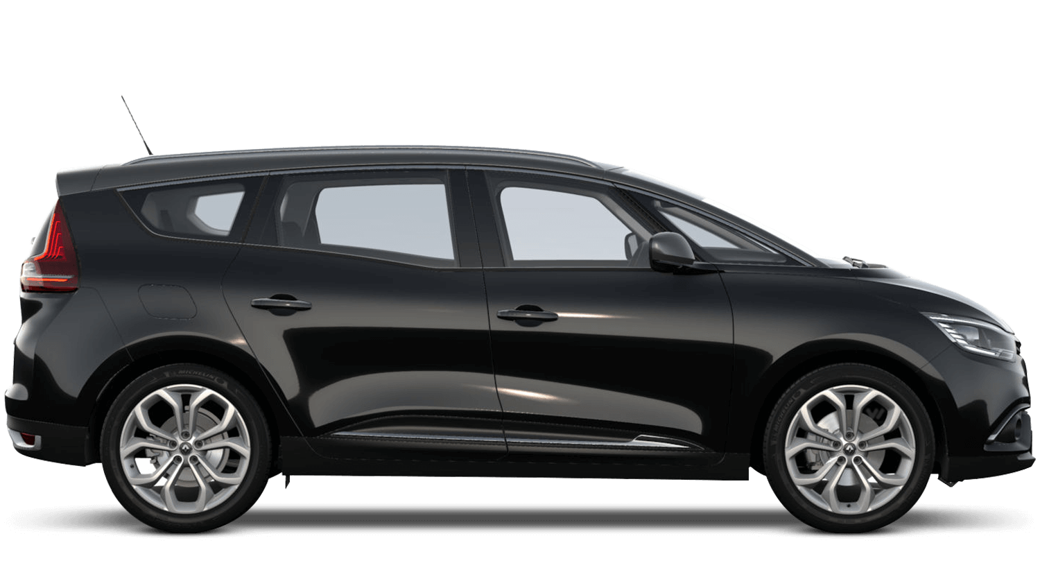 Diamond Black with Oyster Grey roof Renault Grand SCENIC