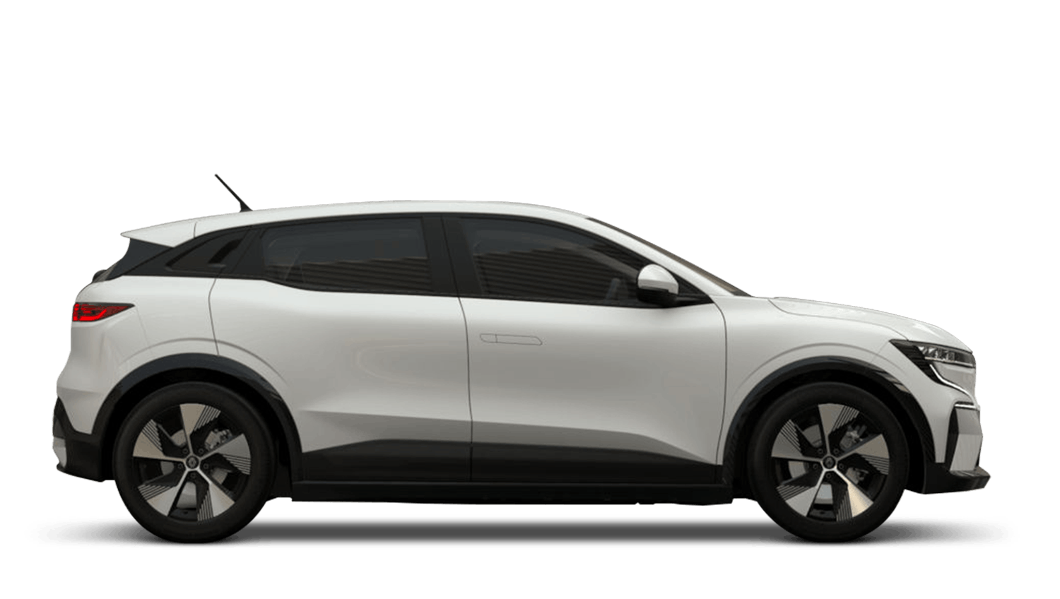 Glacier White All-New Renault Megane E Tech