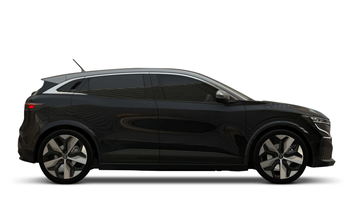 Diamond Black with Shadow Grey Roof All-New Renault Megane E Tech
