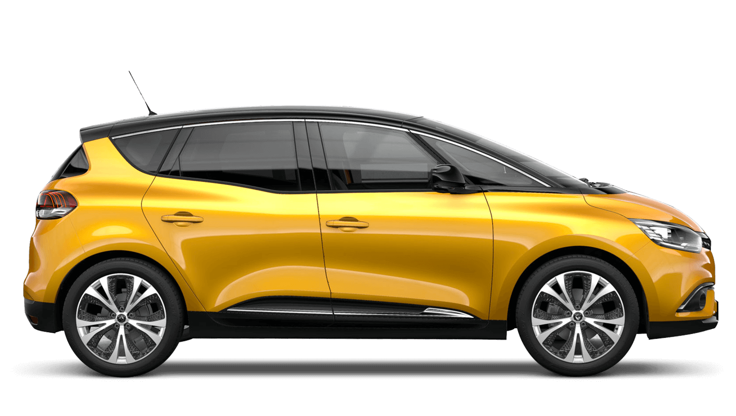 Honey Yellow with Diamond Black roof Renault SCENIC