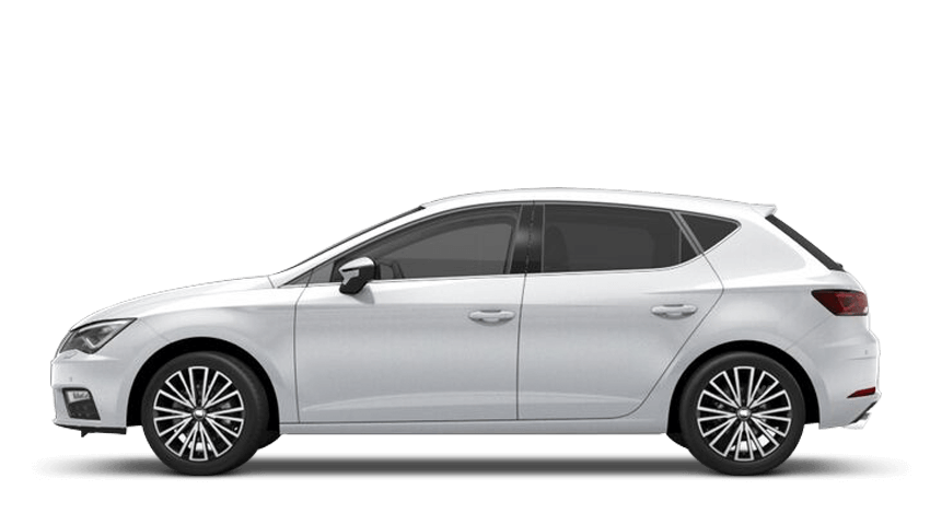 Nevada White (Metallic) SEAT Leon 5 Door