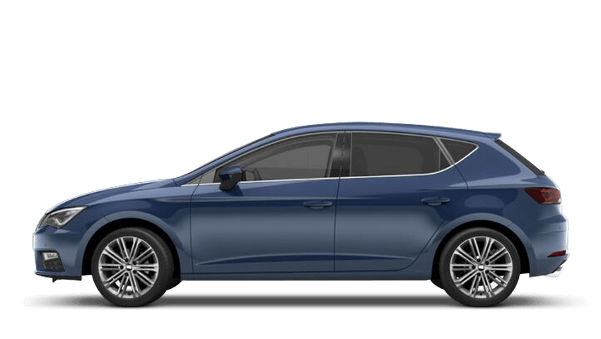 Mediterranean Blue SEAT Leon 5 Door