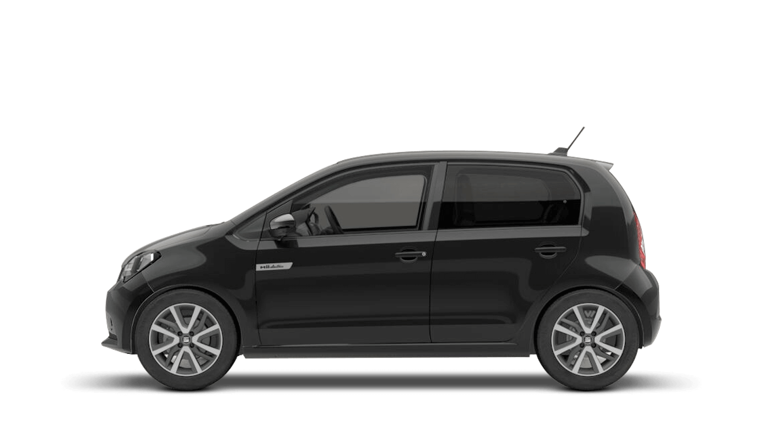 Deep Black (Metallic) SEAT Mii Electric