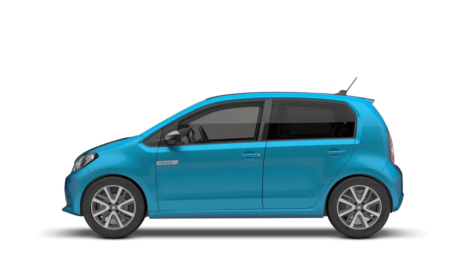 Chester Blue with Deep Black Roof (Metallic) SEAT Mii Electric