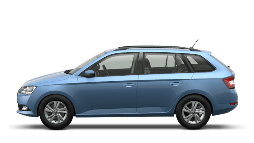 Skoda denim blau