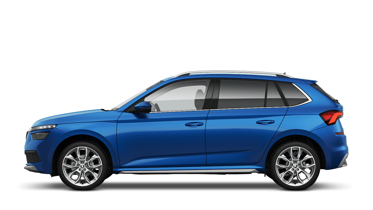 Race blue skoda