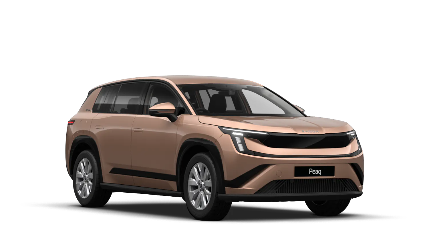 The new, all-electric Peaq