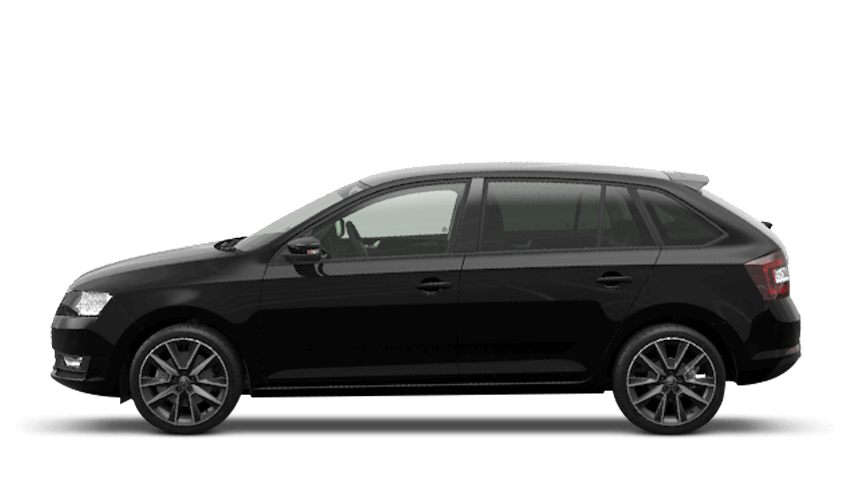 Skoda rapid black edition