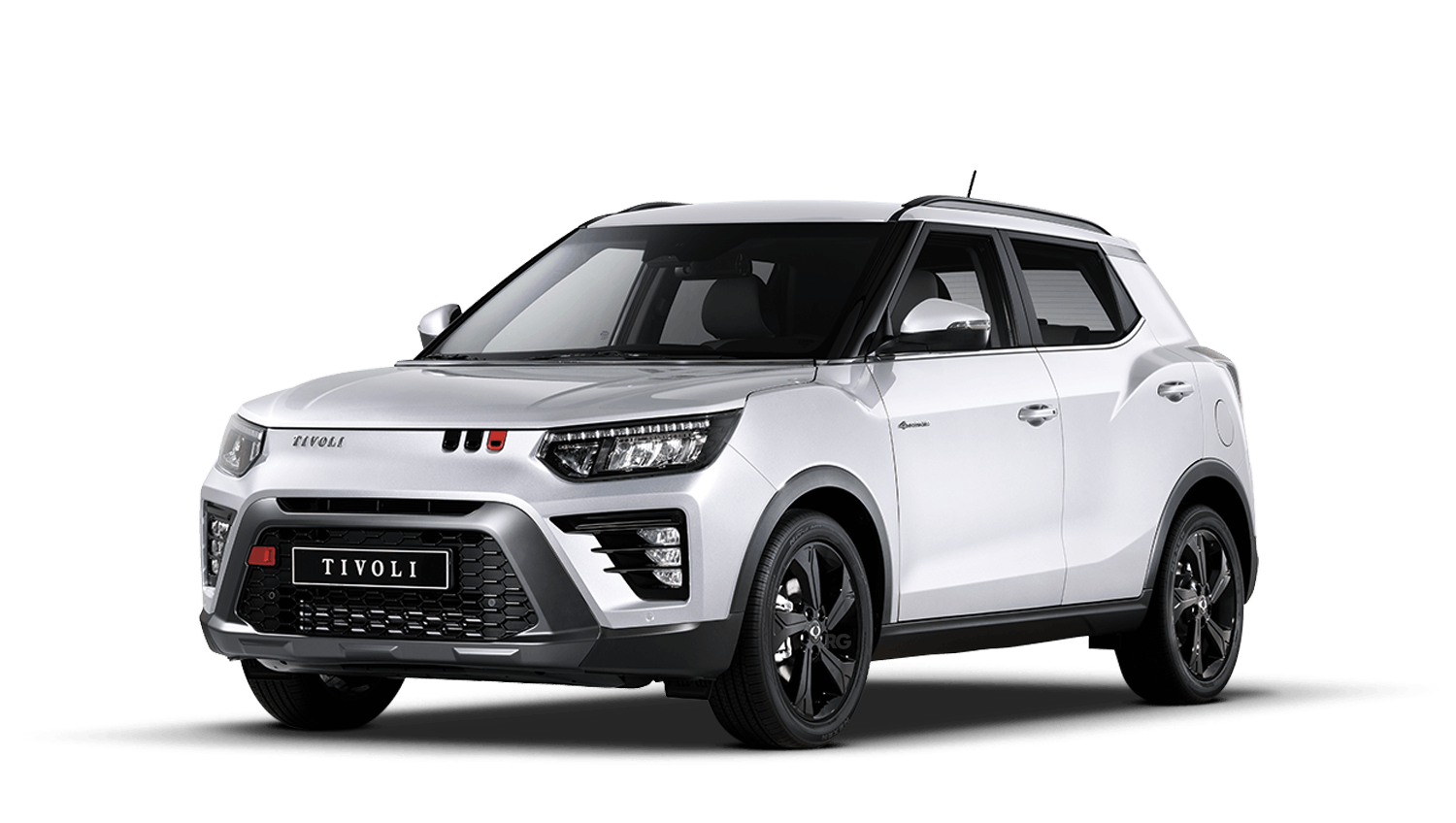 Grand White Ssangyong Tivoli