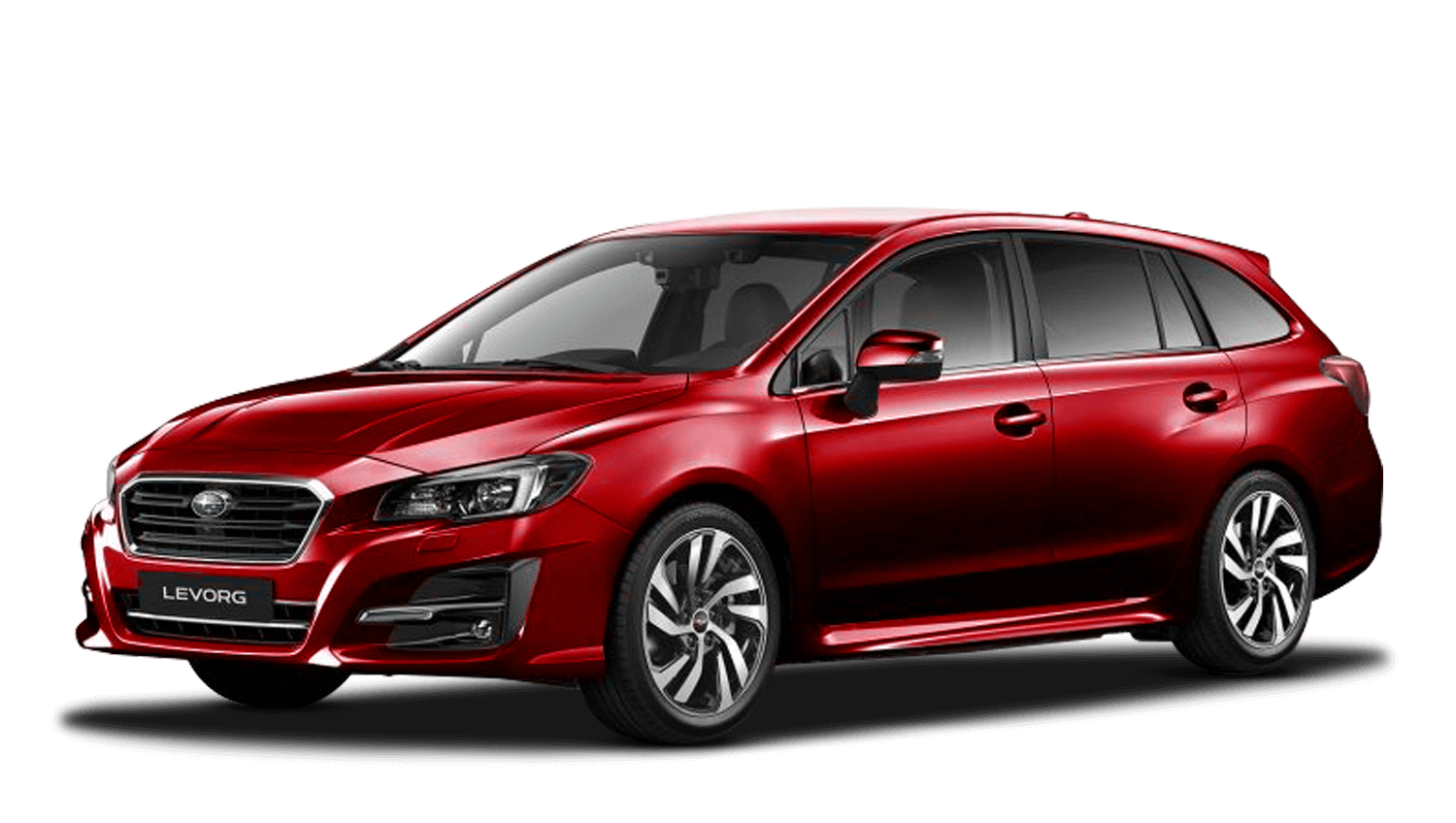 Pure Red Subaru Levorg