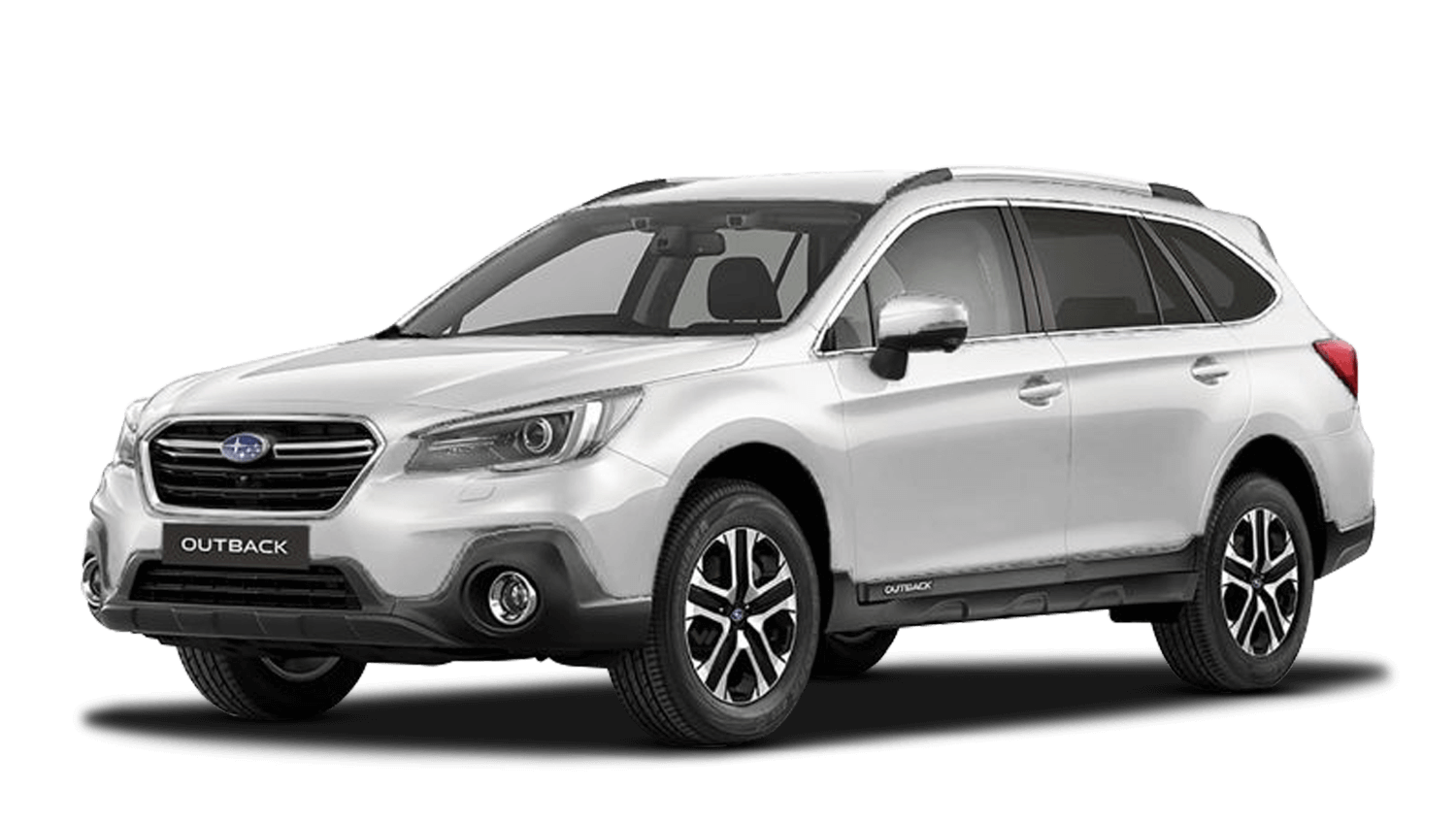 Crystal White Pearl Subaru Outback