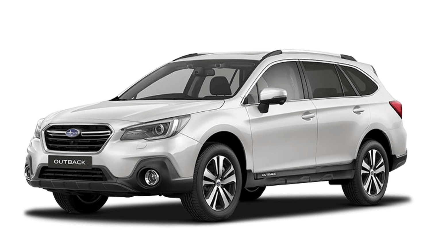 Crystal White Pearl Subaru Outback