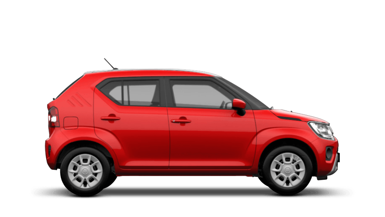 Fervent Red with Black Roof (Dual Tone) Suzuki Ignis