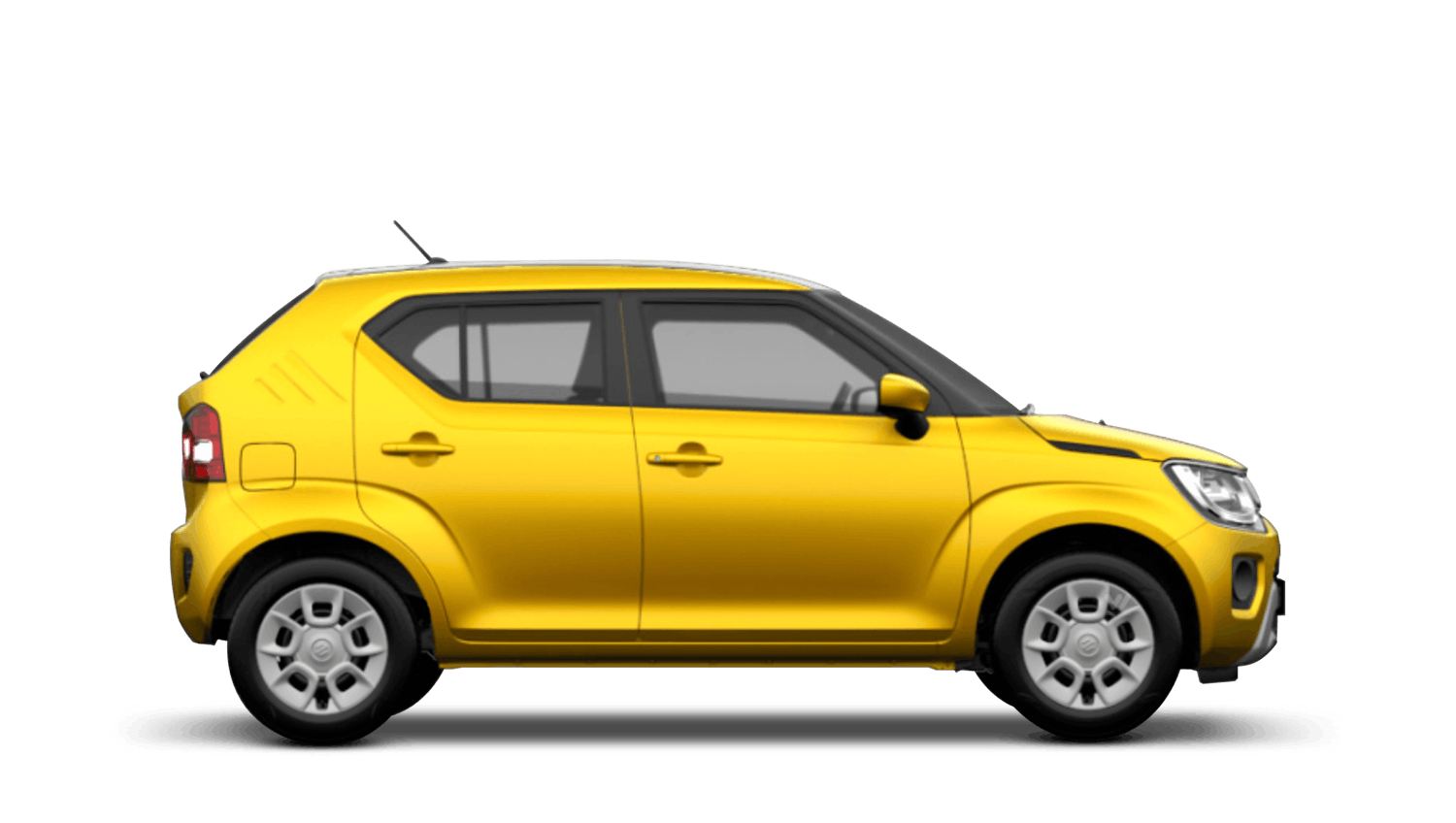 Rush Yellow with Black Roof (Metallic Dual Tone) Suzuki Ignis