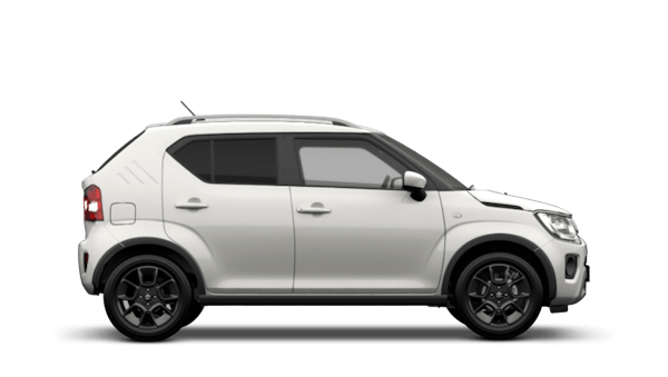 Pure White Pearl with Black Roof (Dual Tone) Suzuki Ignis
