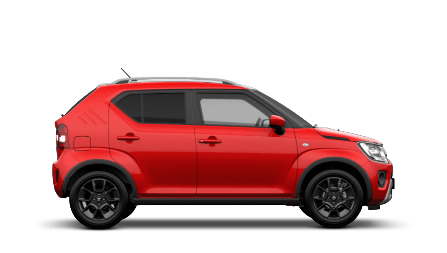Fervent Red with Black Roof (Dual Tone) Suzuki Ignis