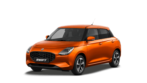 Flame Orange (Metallic) New Suzuki Swift