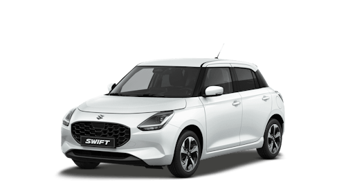 Pure White Mineral Grey (Metallic) New Suzuki Swift