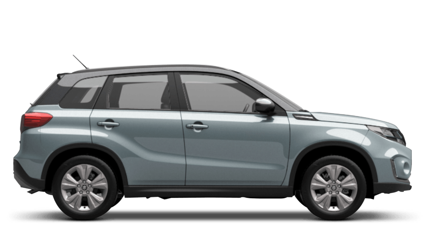 Ice Greyish Blue Metallic with Cosmic Black Pearl Metallic Roof (Dual Tone) Suzuki Vitara