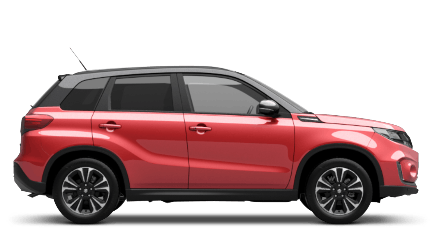 Bright Red with Cosmic Black Pearl Metallic Roof (Dual Tone) Suzuki Vitara
