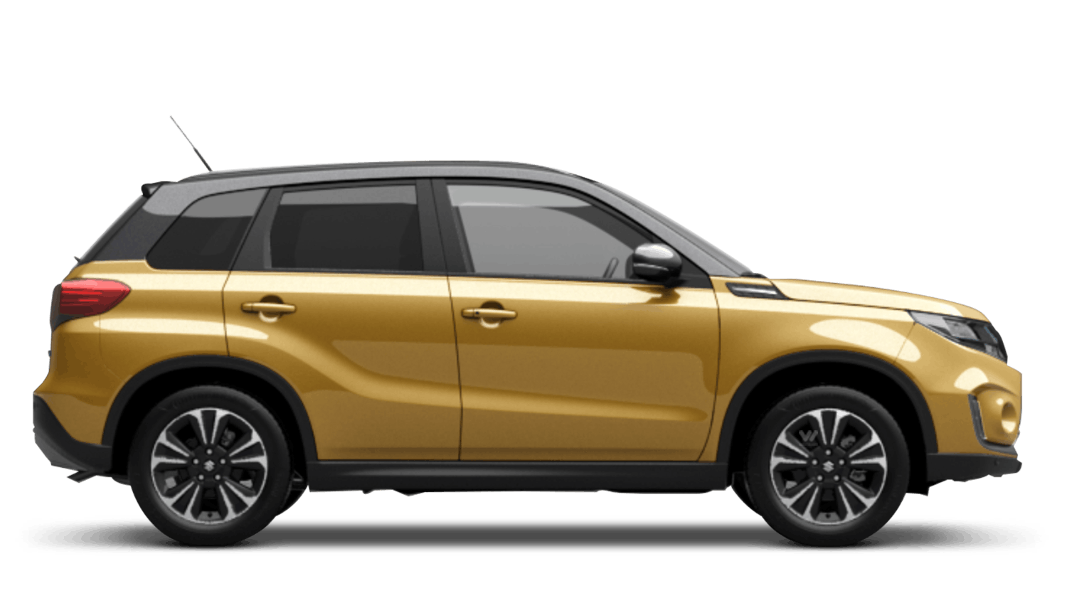 Solar Yellow Pearl Metallic with Cosmic Black Pearl Metallic Roof (Dual Tone) Suzuki Vitara