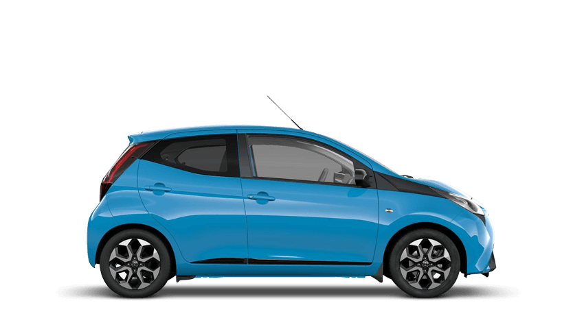 Cyan Splash (Metallic) Toyota AYGO