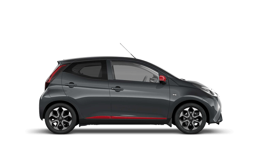 Electro Grey (Metallic) Toyota Aygo