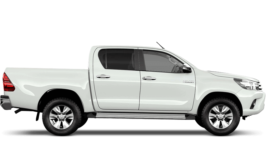 Pure White (Solid) Toyota Hilux