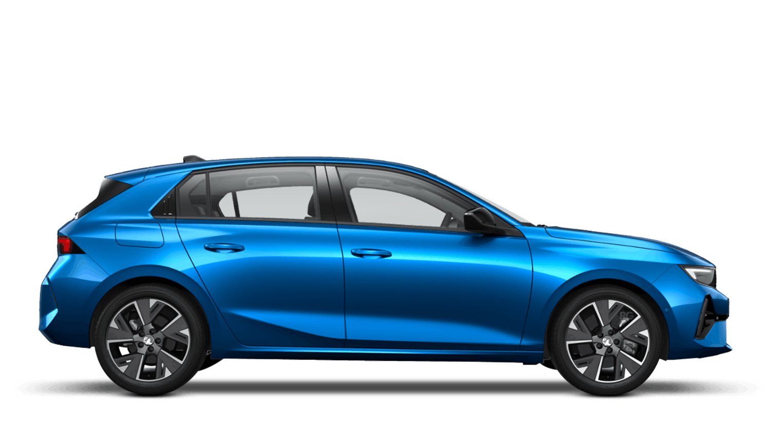 Cobalt Blue Vauxhall Astra Electric