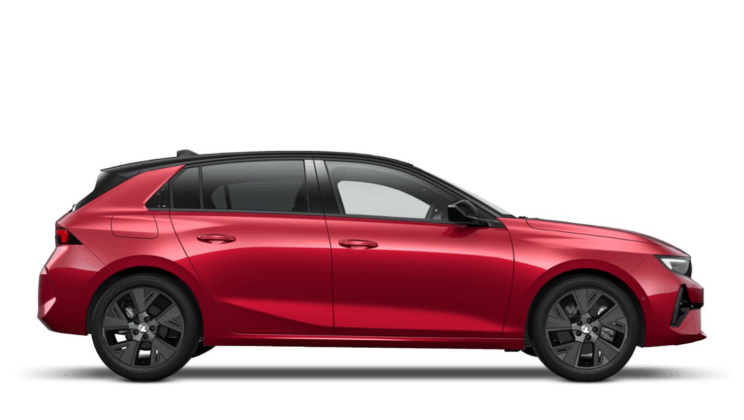 Crimson Red All-new Vauxhall Astra Electric