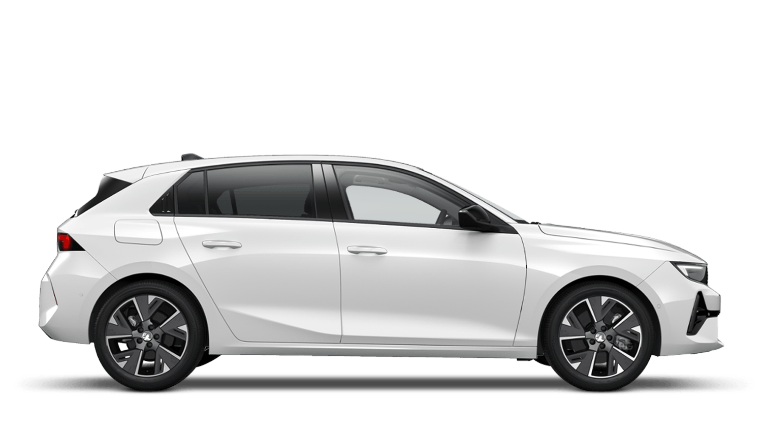 Arctic White Vauxhall Astra Electric