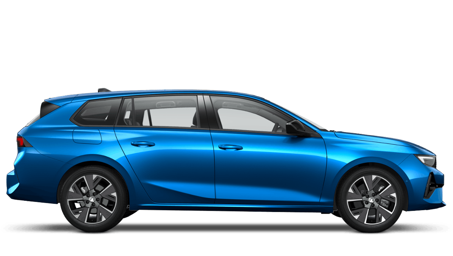 Cobalt Blue Vauxhall Astra Sports Tourer Electric