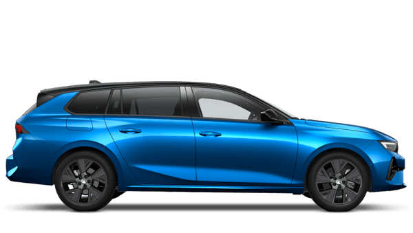 Cobalt Blue Vauxhall Astra Sports Tourer Electric