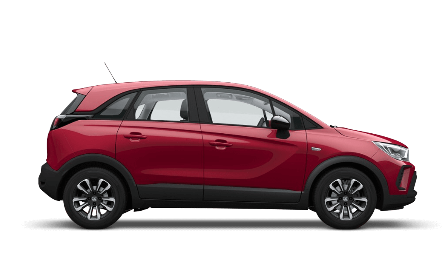 Hot Red Vauxhall Crossland