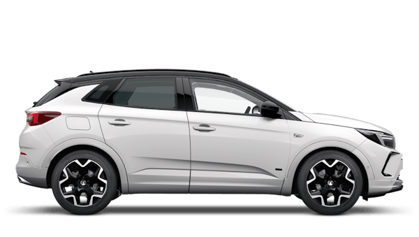 Arctic White (Solid) Vauxhall Grandland Hybrid