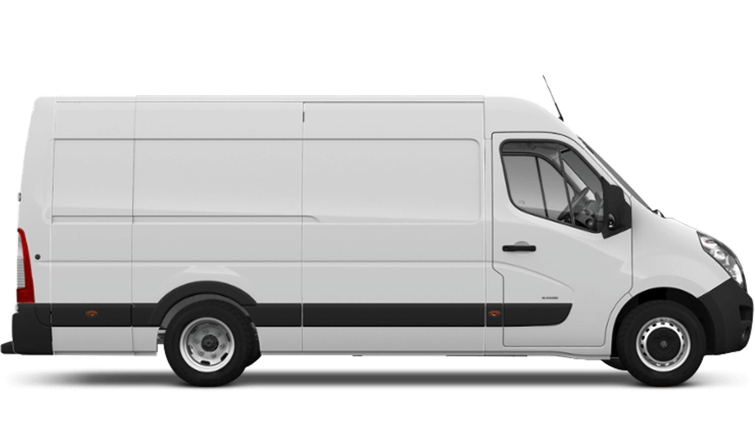 Polar White (Solid) Vauxhall Movano Panel