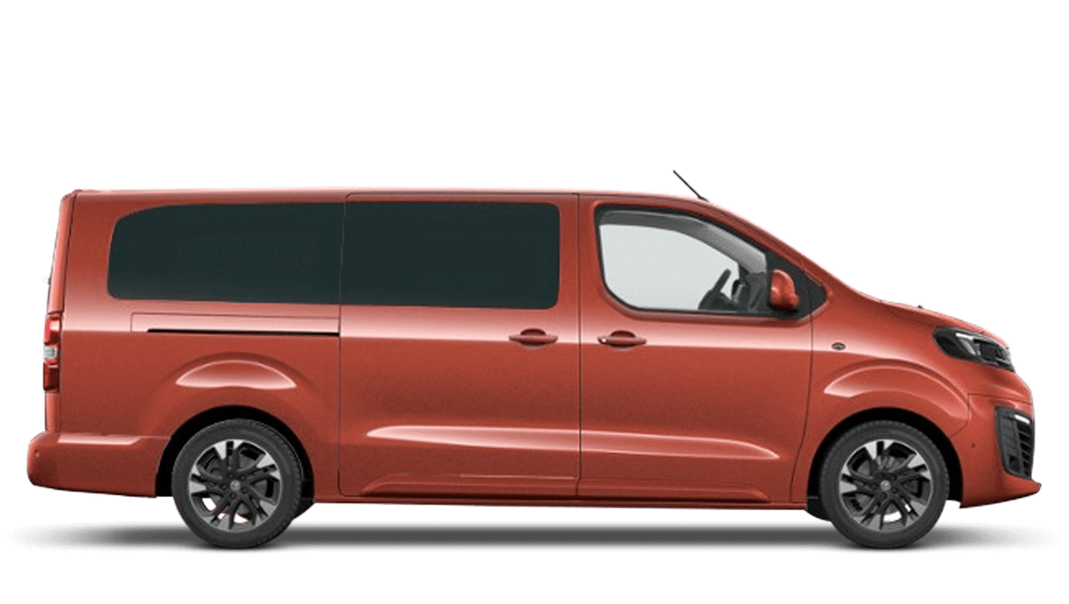 Amber Red Vauxhall Vivaro-e Life