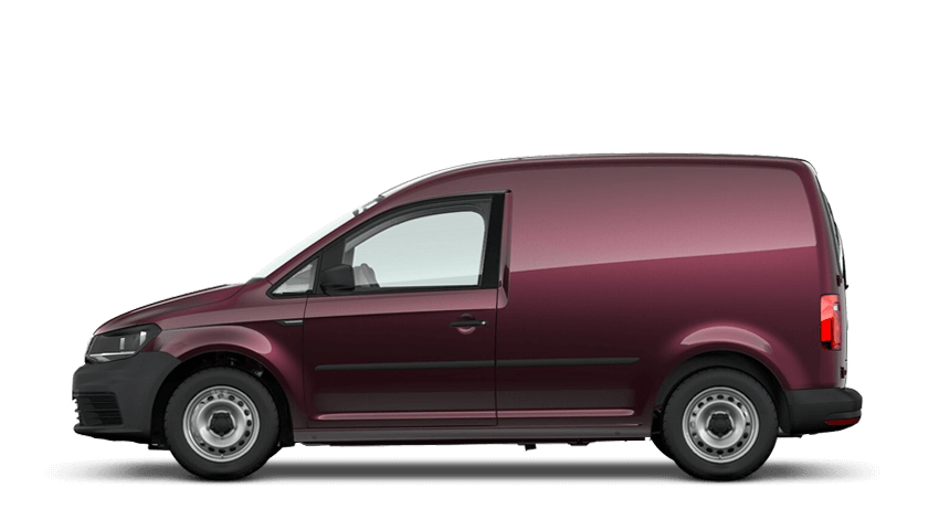 Blackberry (Metallic) Volkswagen Caddy Panel Van