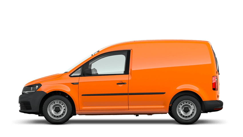 Bright Orange (Solid) Volkswagen Caddy Panel Van