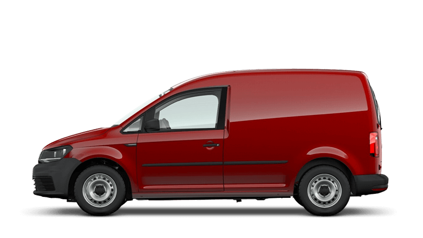 Cherry Red (Solid) Volkswagen Caddy Panel Van