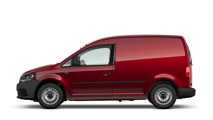 Fortana Red (Metallic) Volkswagen Caddy Panel Van