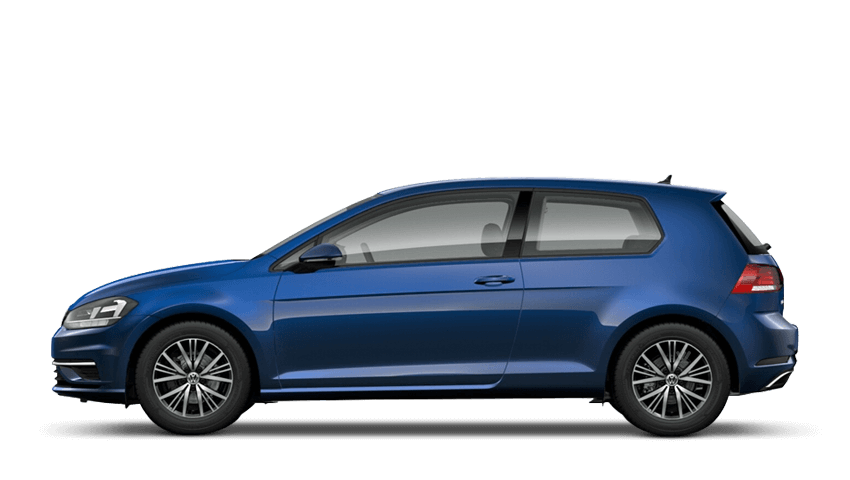 Atlantic Blue (Metallic / Pearl) Volkswagen Golf