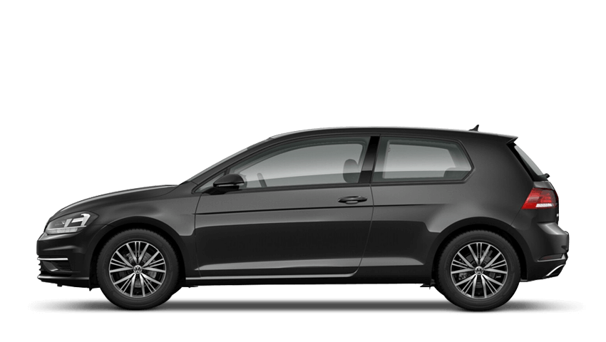 Deep Black Pearl (Metallic / Pearl) Volkswagen Golf